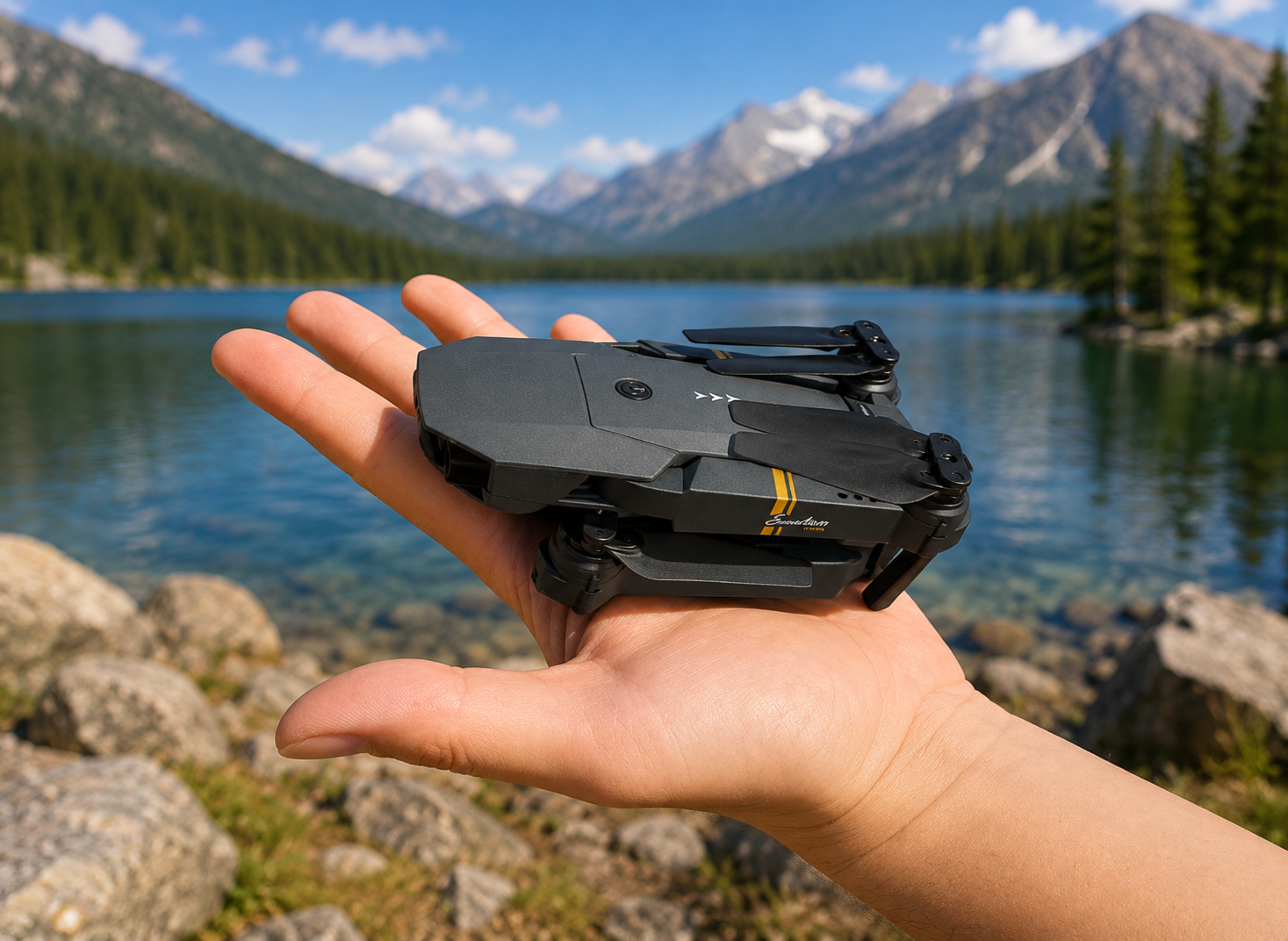 Mini Drone | Compact Pocket Drone with HD Video Capability | Easy to Fly for Stunning Aerial Shots