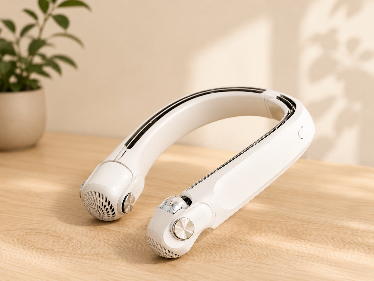 Comfort Breeze | Rechargeable Neck Cooling Fan with Adjustable Speeds | Hands-Free Relief for Hot Days
