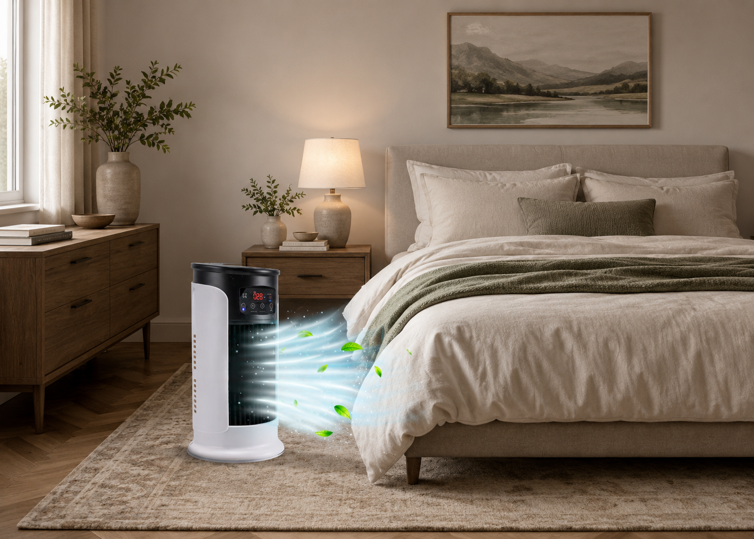 Versatile Portable Air Conditioner | Windowless AC Unit with Easy Mobility | Ideal for Home and Travel