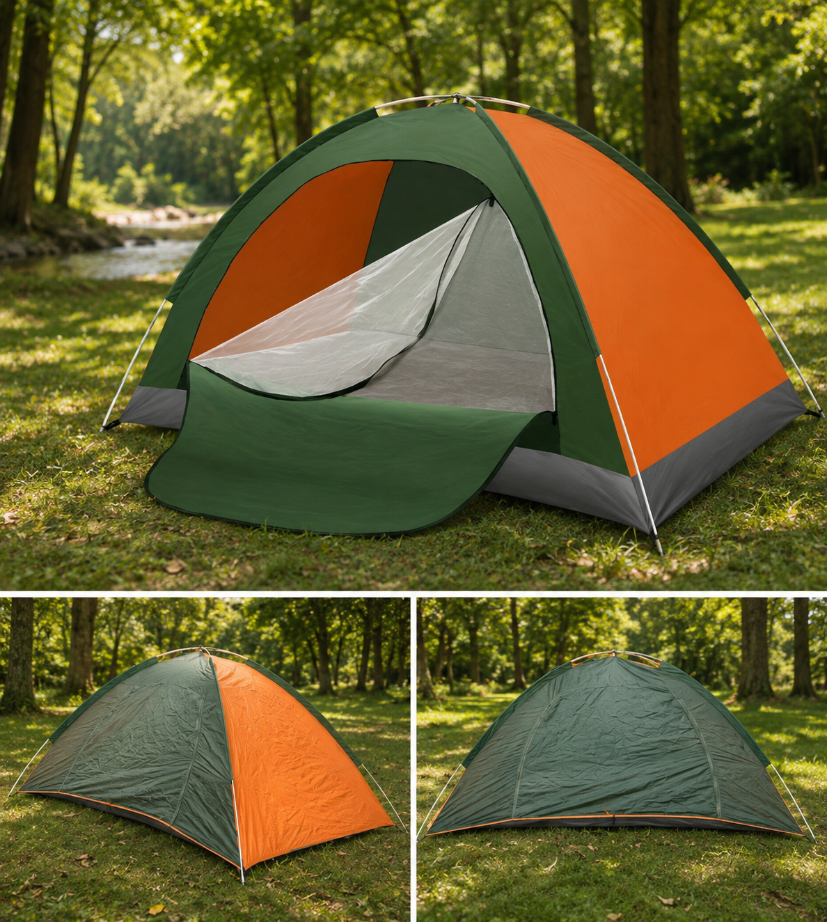 Outdoor Adventure | Pop Up Camping Tent with Lightweight Design | Easy Setup for Spring and Summer Fun