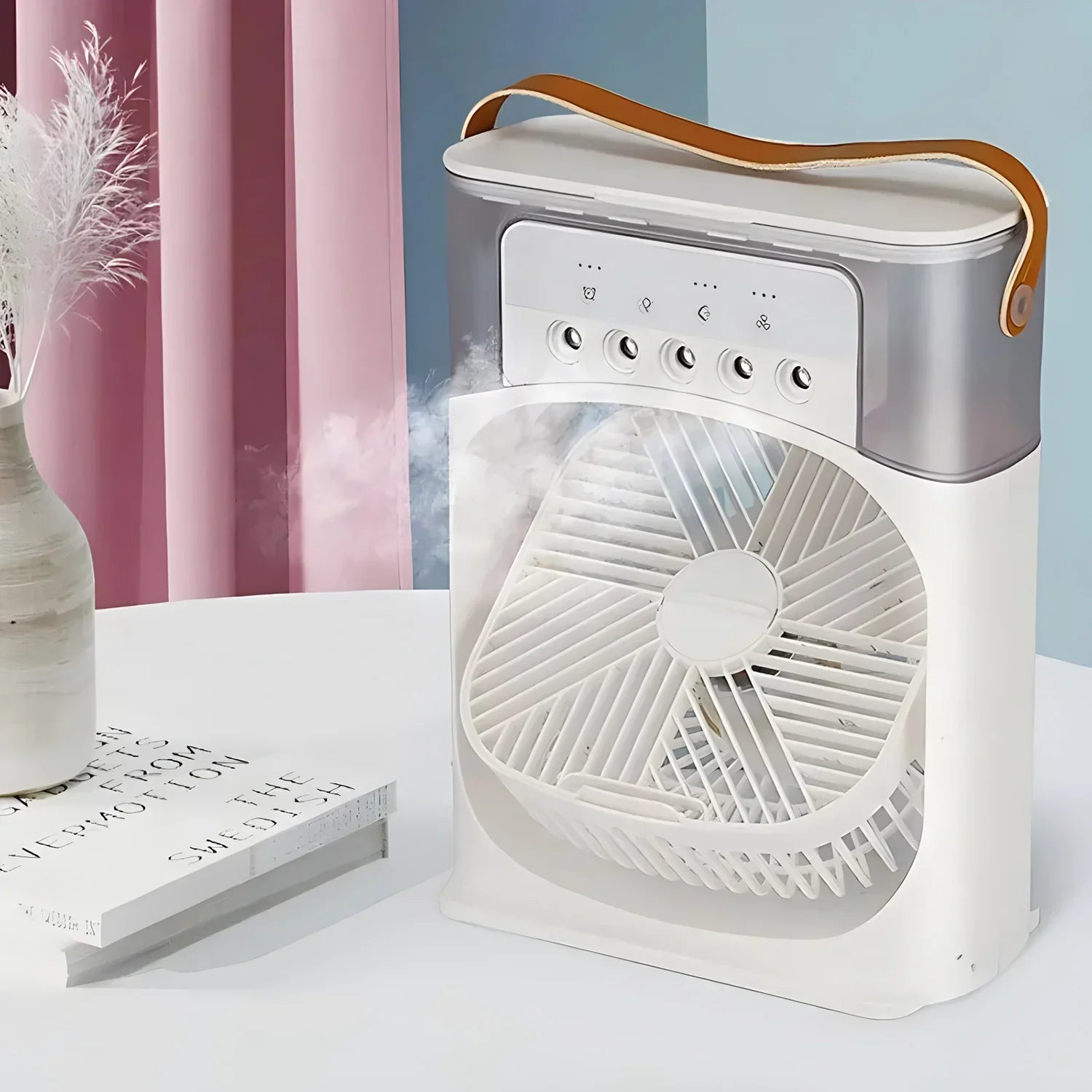 AirCooler Pro | 3-in-1 Fan, Air Conditioner & Humidifier with LED Lighting | Portable Cooling Solution for Home and Office 0