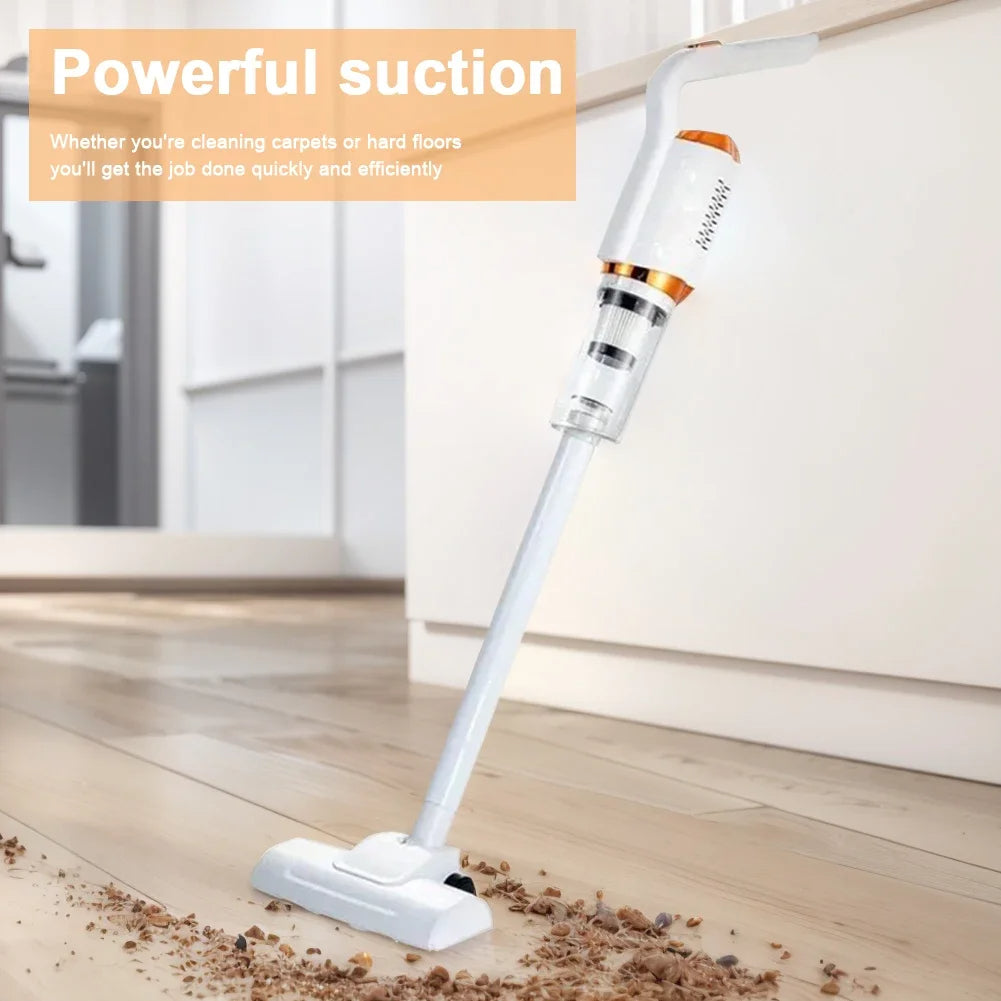 Efficient Cordless Vacuum Cleaner with 8500PA Suction Power for Pet Hair and Dirt Removal