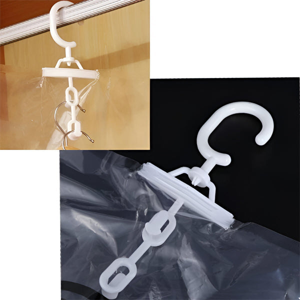 Innovative Hanging Vacuum Storage Bags | Space-Saving Compression Solution for Organized Closets