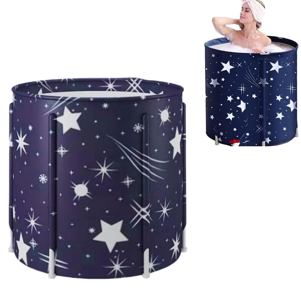Portable Insulated Adult Bathtub | Spacious Collapsible Design for Relaxation Anywhere 1