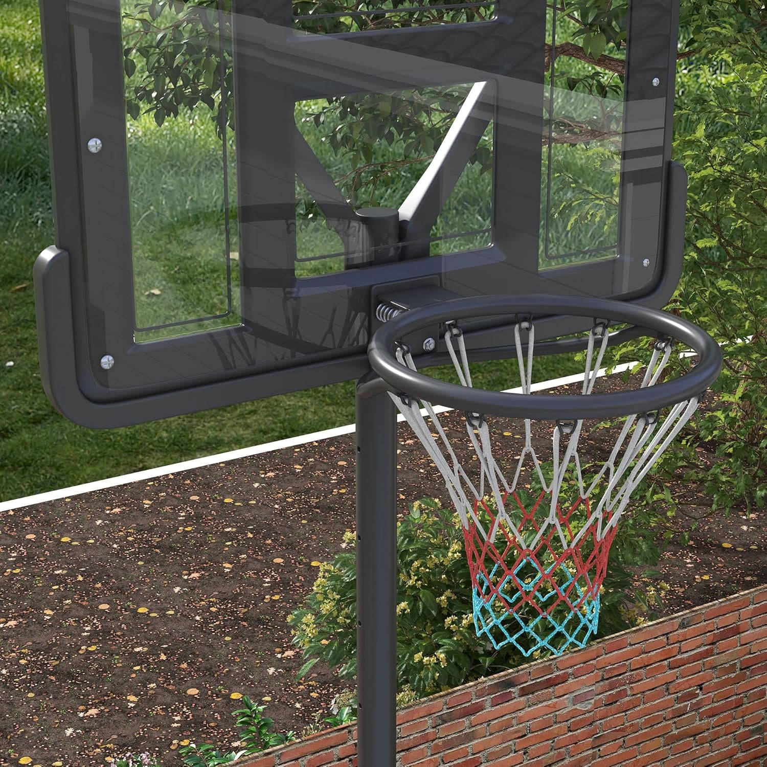 Versatile Adjustable Basketball Hoop with Dual Sports System for Year-Round Fun 2