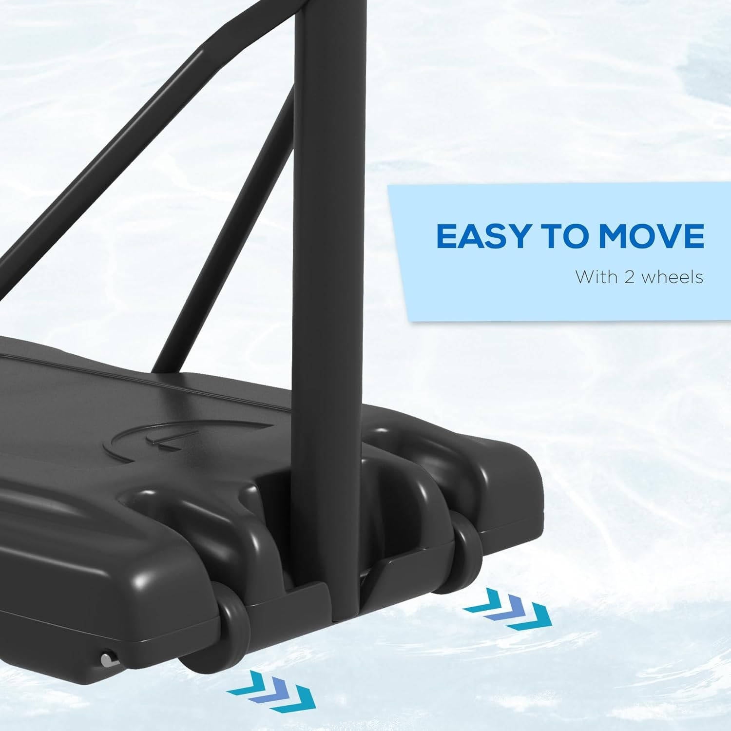Versatile Adjustable Basketball Hoop with Dual Sports System for Year-Round Fun 5