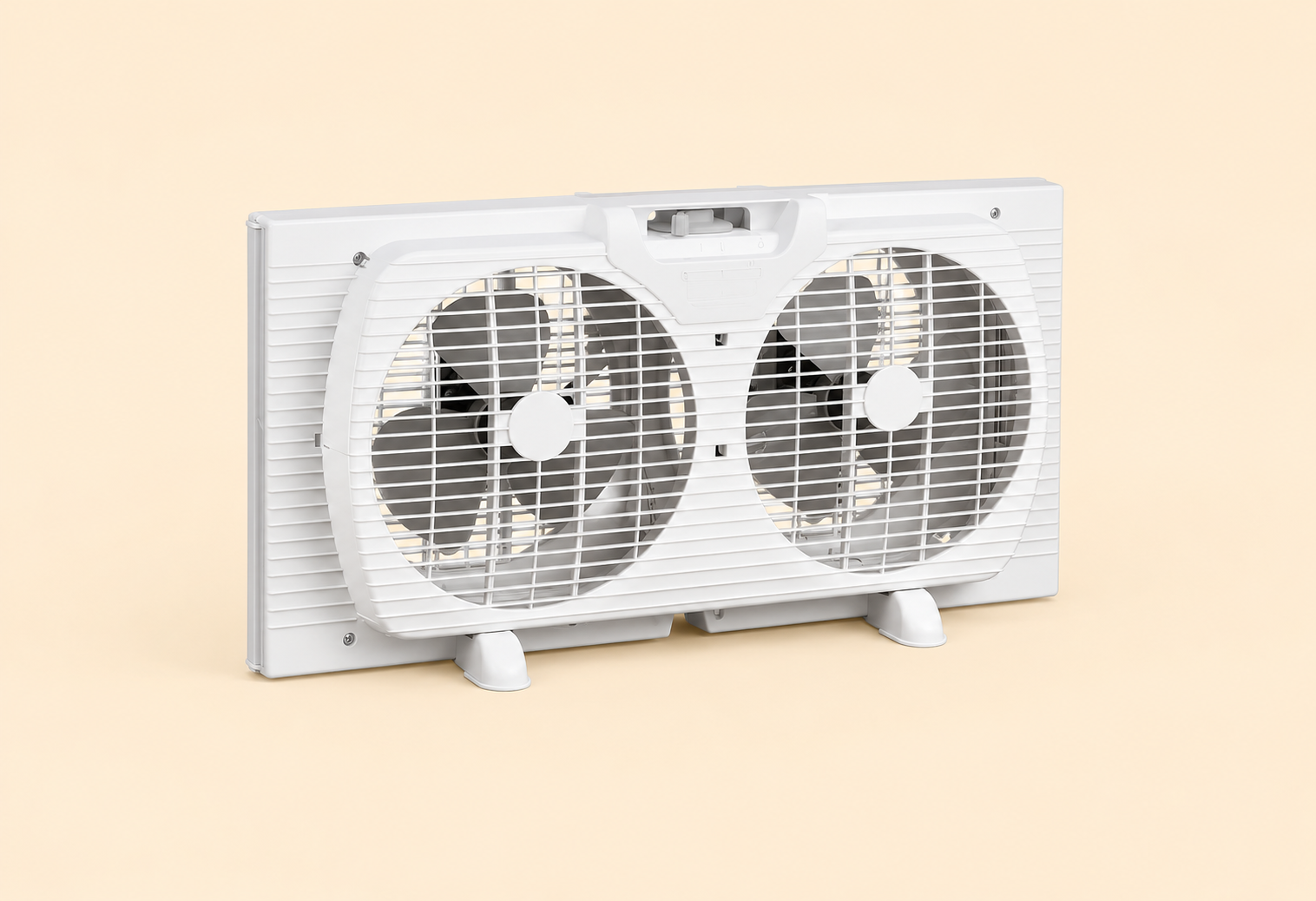 Home Breeze | Twin Window Cooling Fan System with Remote Control | Energy-Efficient Air Circulator for Year-Round Comfort