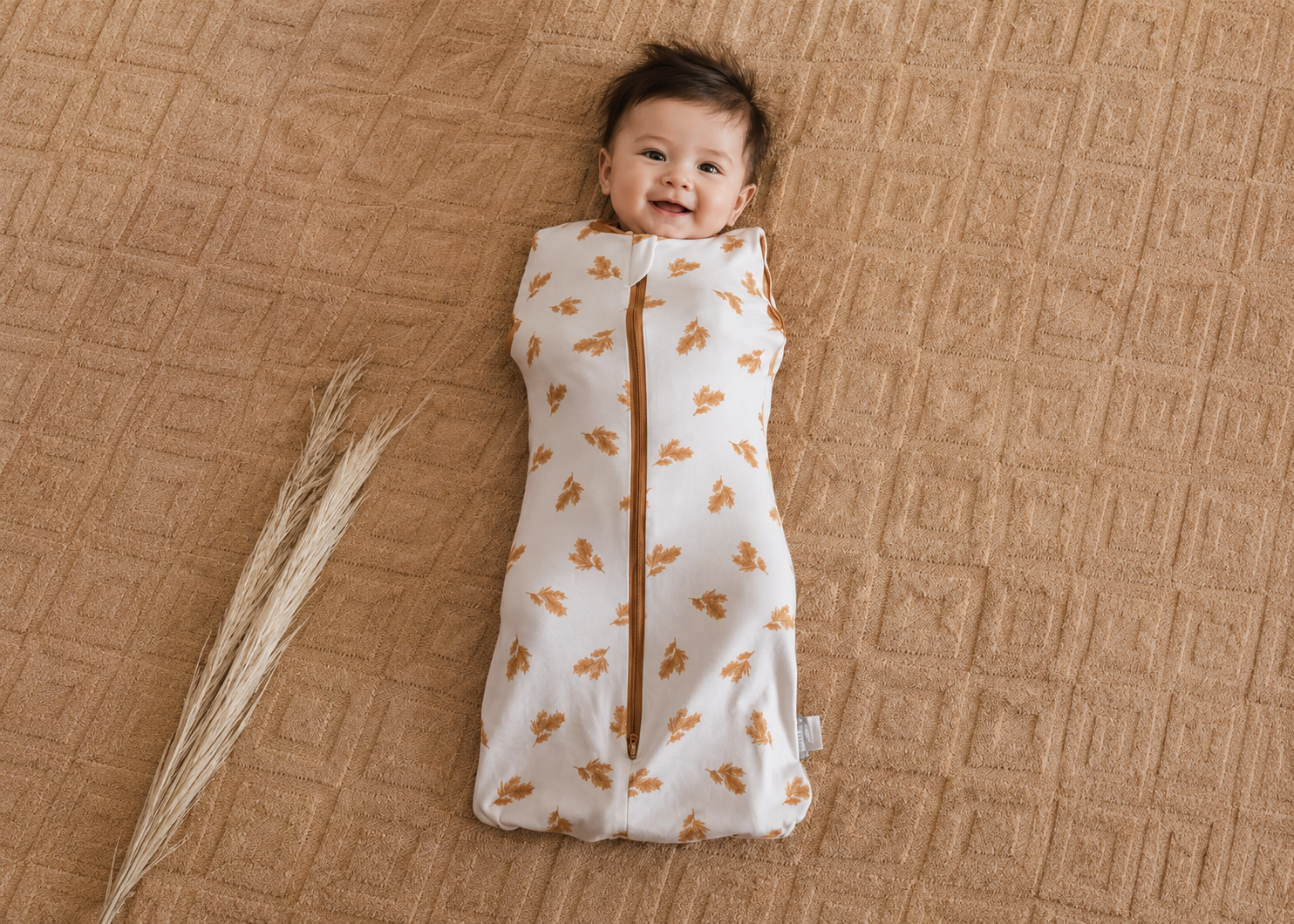 Cozy Nest | Baby Sleeping Bag with Convertible Design & Adjustable Fit | Floral Pattern for Comfortable Sleep