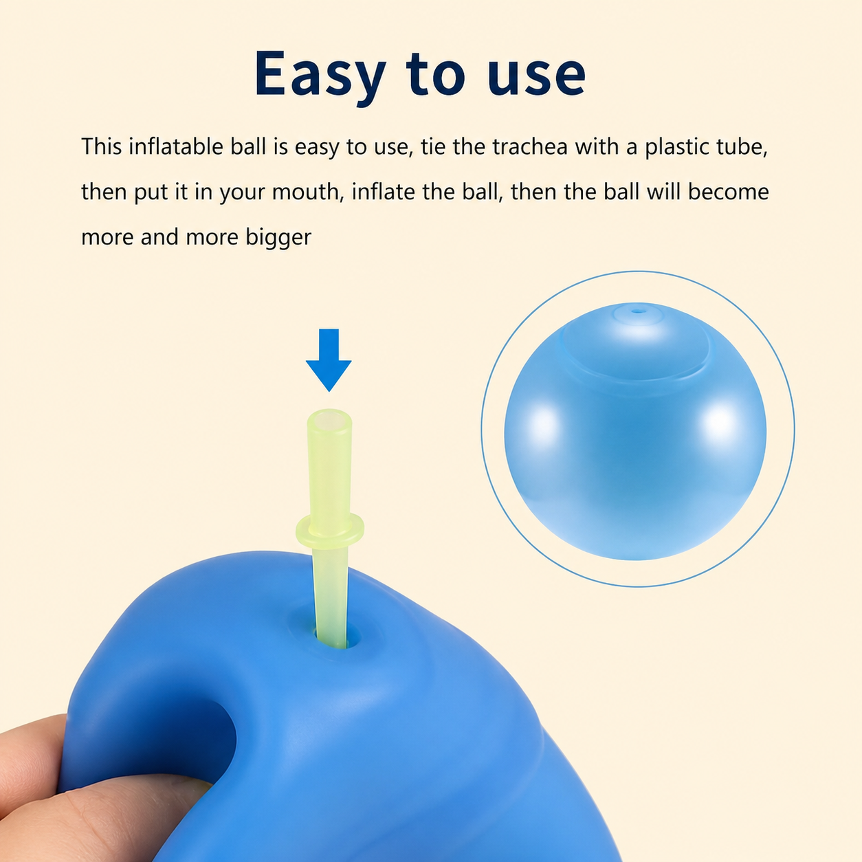 Giant Bubble Ball | Inflatable Fun Toy with Quick Setup | Perfect for Indoor and Outdoor Play