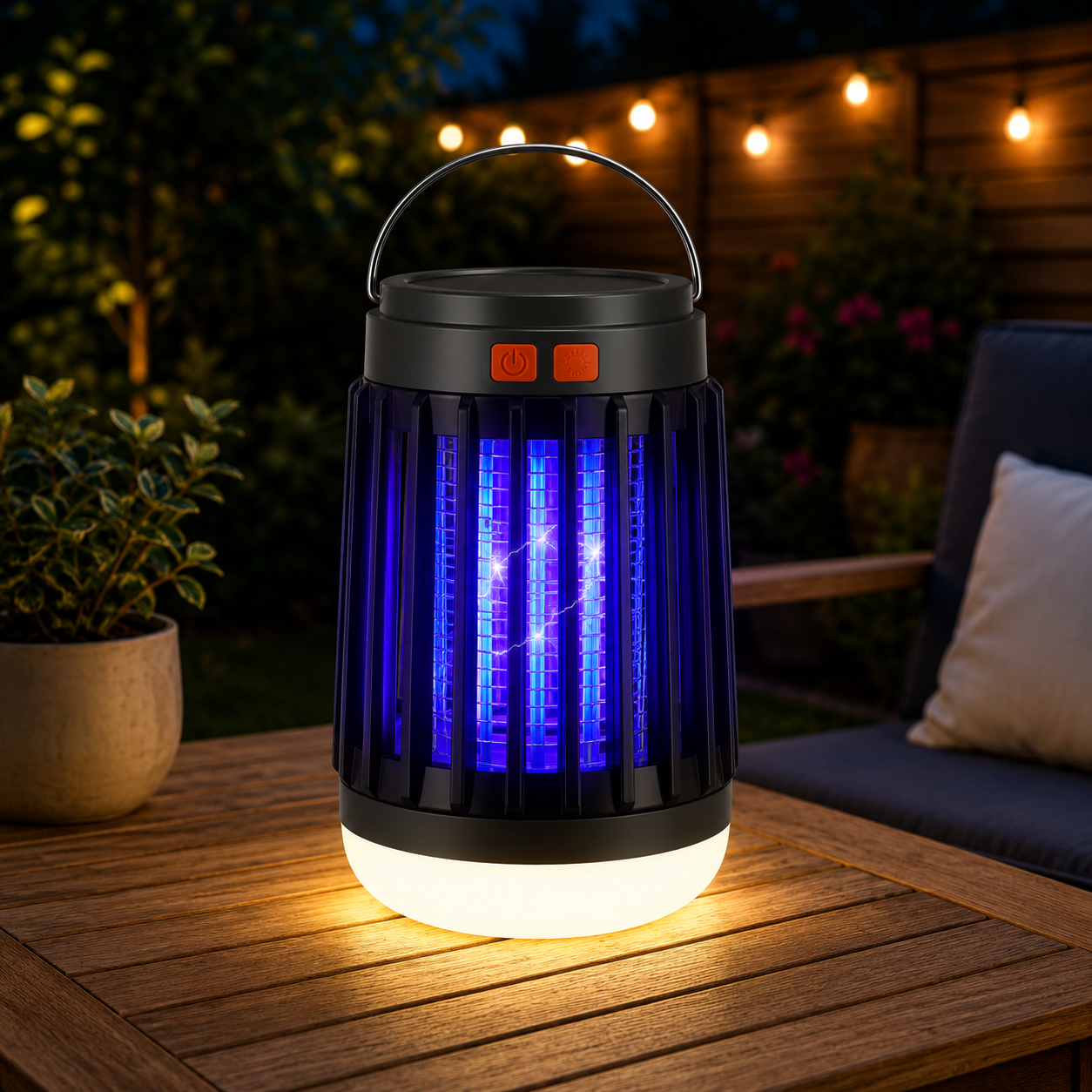 Innovative Mosquito Zapper | USB Powered Insect Catcher with UV Light | Safe and Portable Solution for Outdoor Enjoyment