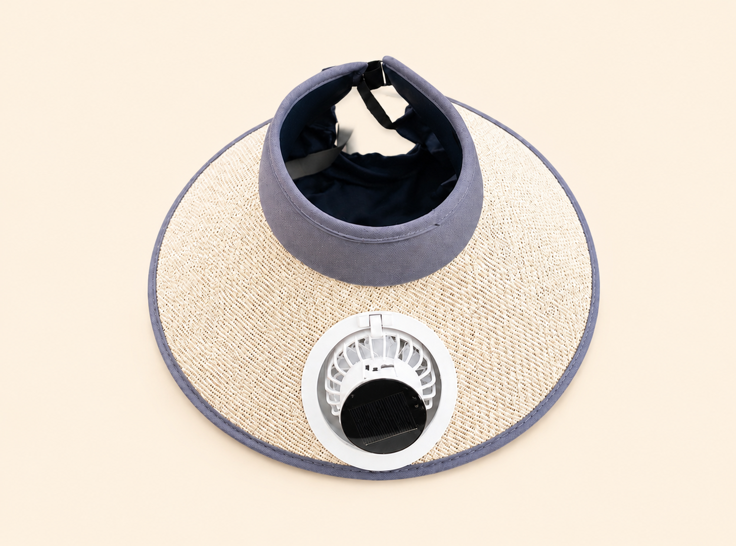 Outdoor Essentials | Wide Brim Sun Hat with Solar Powered Fan & USB Rechargeable Feature | Stylish Protection for All-Day Comfort