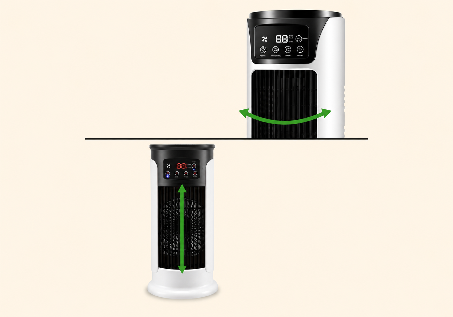 Versatile Portable Air Conditioner | Windowless AC Unit with Easy Mobility | Ideal for Home and Travel