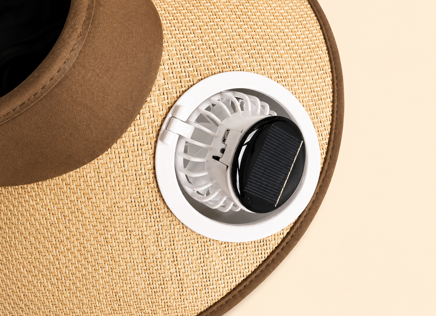 Outdoor Essentials | Wide Brim Sun Hat with Solar Powered Fan & USB Rechargeable Feature | Stylish Protection for All-Day Comfort