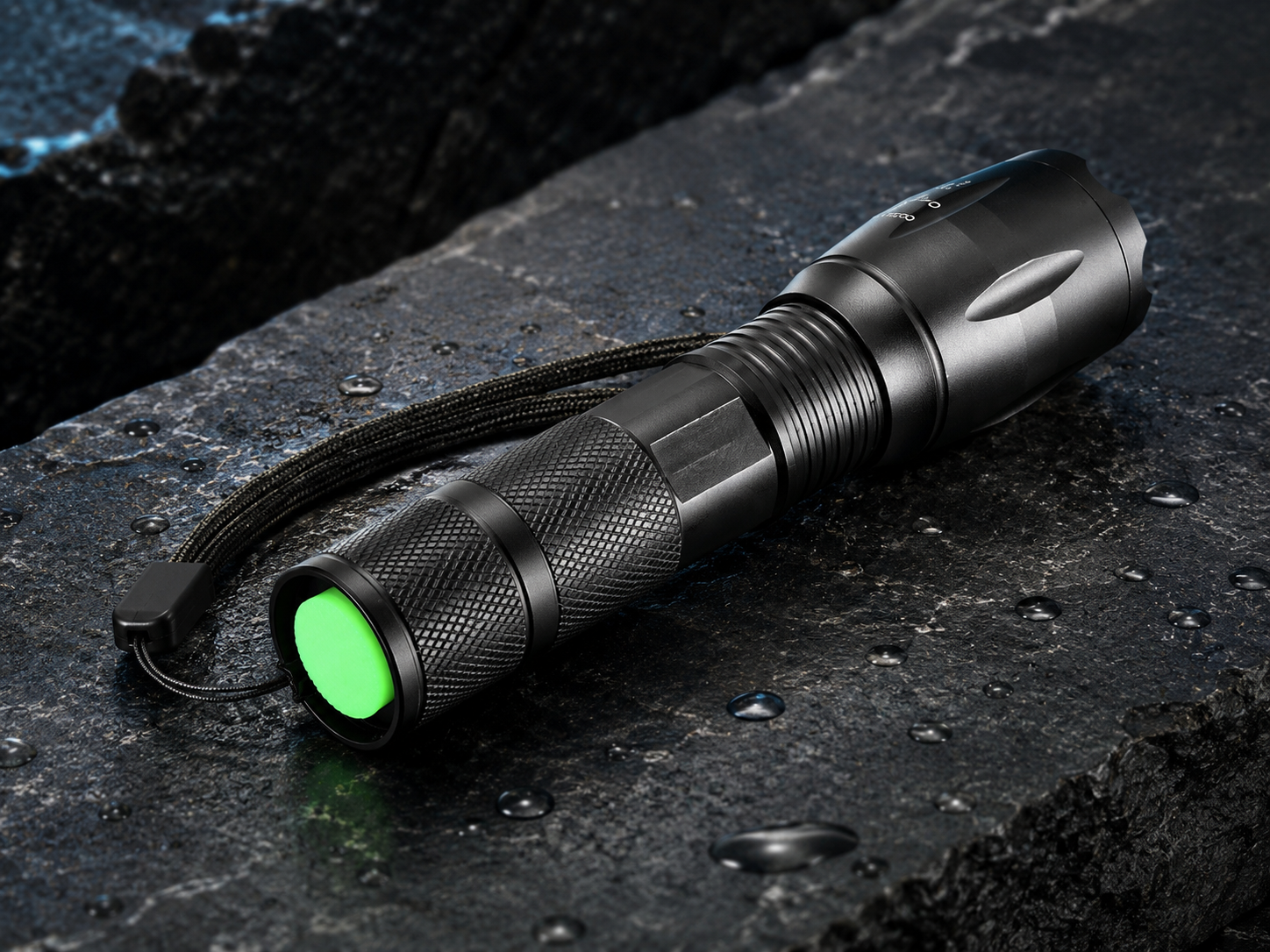 Tactical Flashlight Set | Rechargeable 1500 Lumens LED with Zoom Function | Durable & Waterproof for Outdoor Adventures and Emergencies