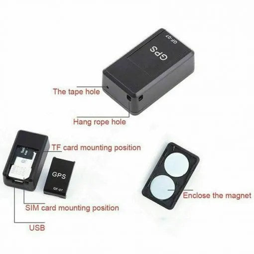 Compact GPS Tracker | Real-Time Vehicle Locator with Voice Recording | Magnetic Design for Easy Attachment 3
