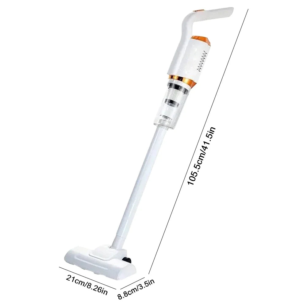 Efficient Cordless Vacuum Cleaner with 8500PA Suction Power for Pet Hair and Dirt Removal