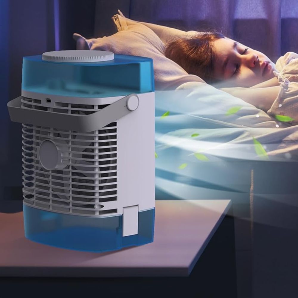 Portable Air Conditioner | 4-in-1 Cooling Fan with Humidifier & Remote Control | Compact Design for Instant Relief 2