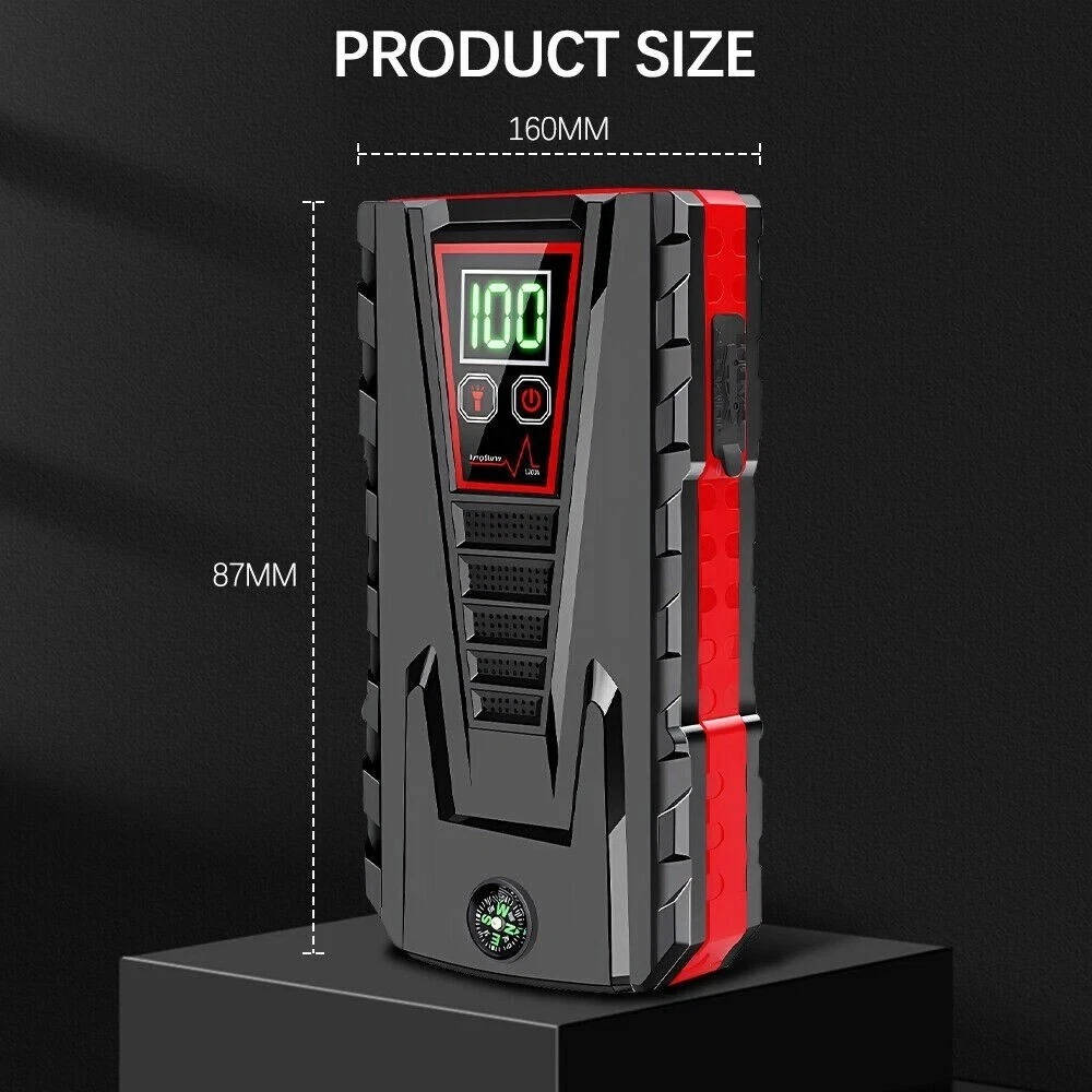 PowerMax | Portable Car Jump Starter with Extreme Temperature Performance | Multi-Device Charger for Roadside Safety 7