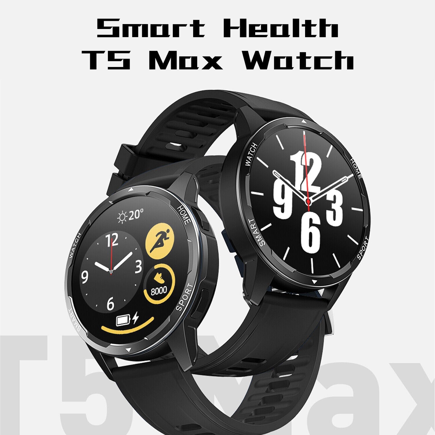 Smart Fitness Tracker Watch with Heart Rate Monitoring & Waterproof Design for Health Tracking 2
